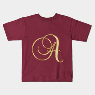 Alphabet A Kids T-Shirt